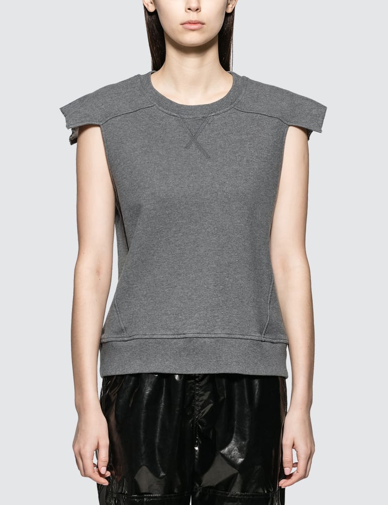 エムエムシックス メゾン マルジェラ - Cut Off Sweat Tank Top | HBX