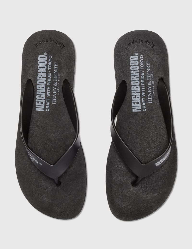 NEIGHBORHOOD - Henry & Henry Sandals | HBX - Globally Curated