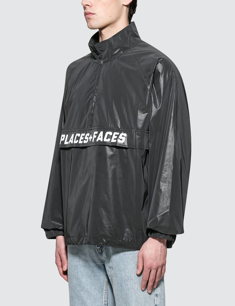 Places + Faces - Reflective Zip Up | HBX - Globally Curated