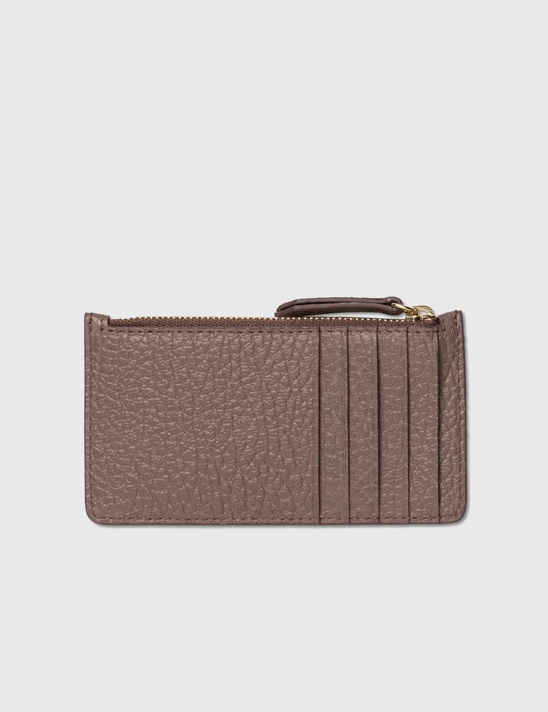 Maison Margiela - Four Stitch Zip Card Holder | HBX
