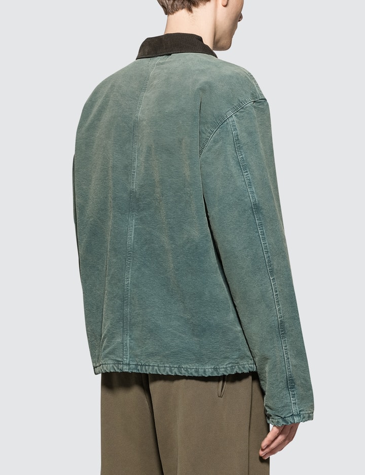 Yeezy - Flannel Lined Canvas Jacket | HBX - Globally Curated Fashion ...
