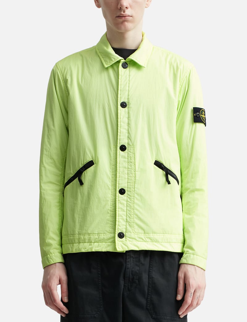 STONE ISLAND 42522 ガーメントダイ シャツジャケット