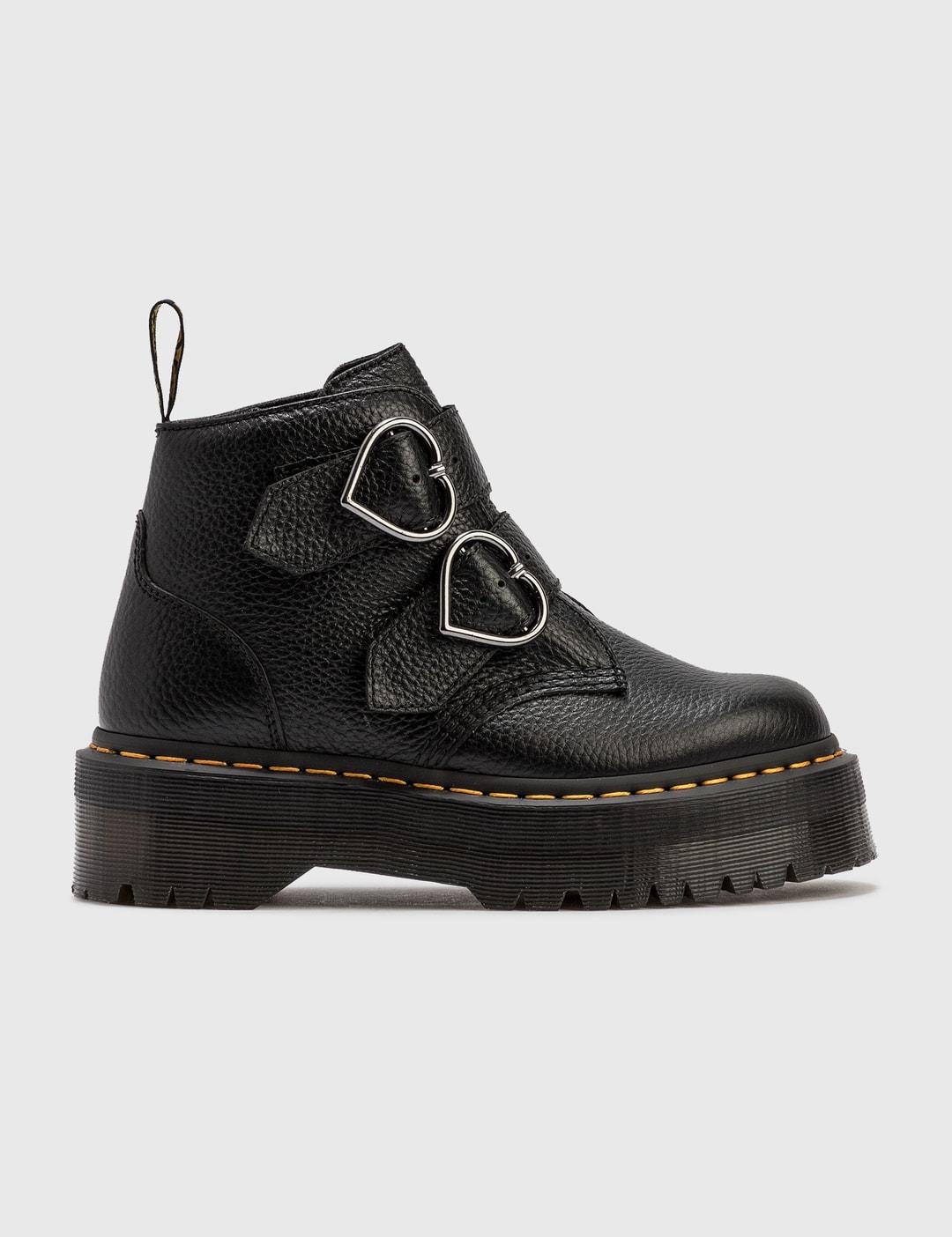Dr. Martens - Devon Heart Leather Boots | HBX