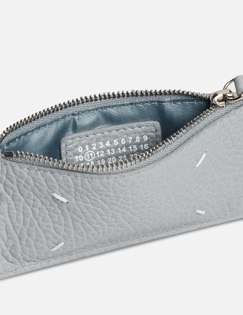 Maison Margiela - Four Stitch Zip Card Holder | HBX