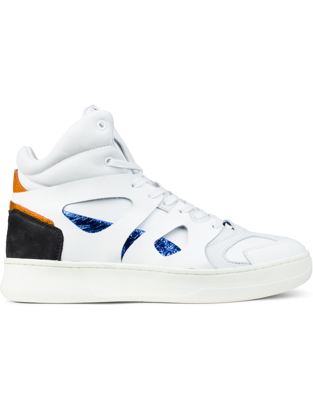 Puma - White MCQ X Puma Move Mid Sneaker | HBX