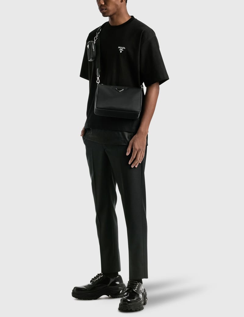 Prada - Nylon Shoulder Bag | HBX - Globally Curated Fashion and