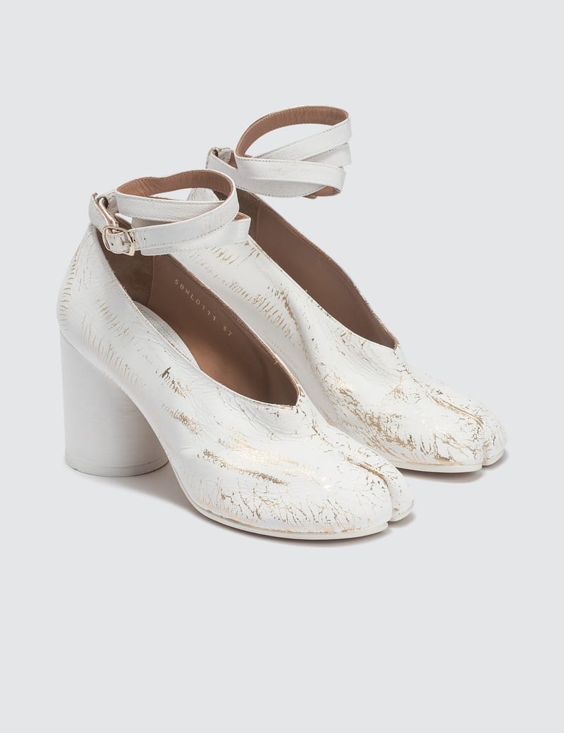 靴 MaisonMargiela ANKLE STRAP TABI PUMPS Maison Margiela - Ankle Strap Tabi Pumps | HBX