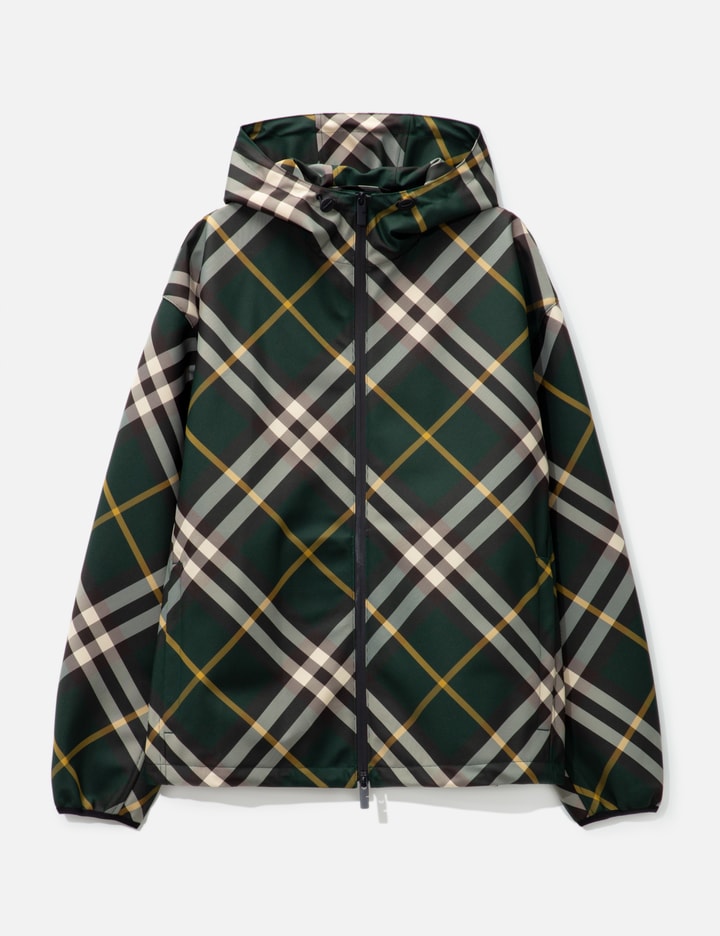Check Technical Jacket Burberry - CHECK JACKET | HBX
