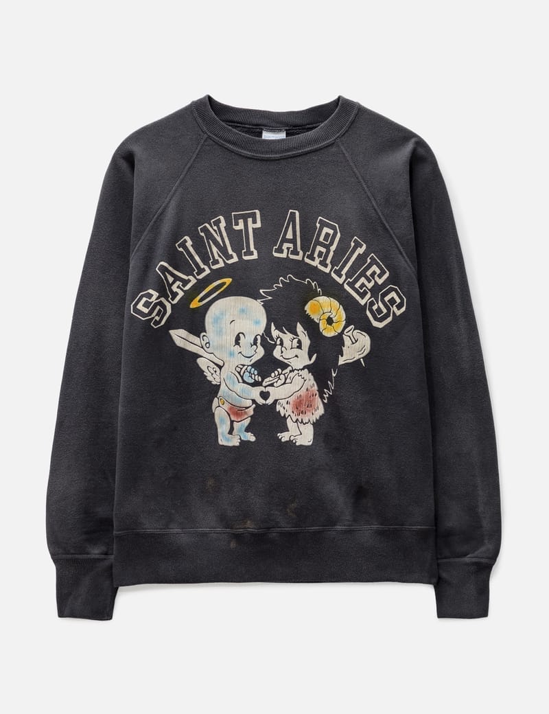 Saint Michael - Saint Michael x Kawamura Jesus Sweatshirt | HBX