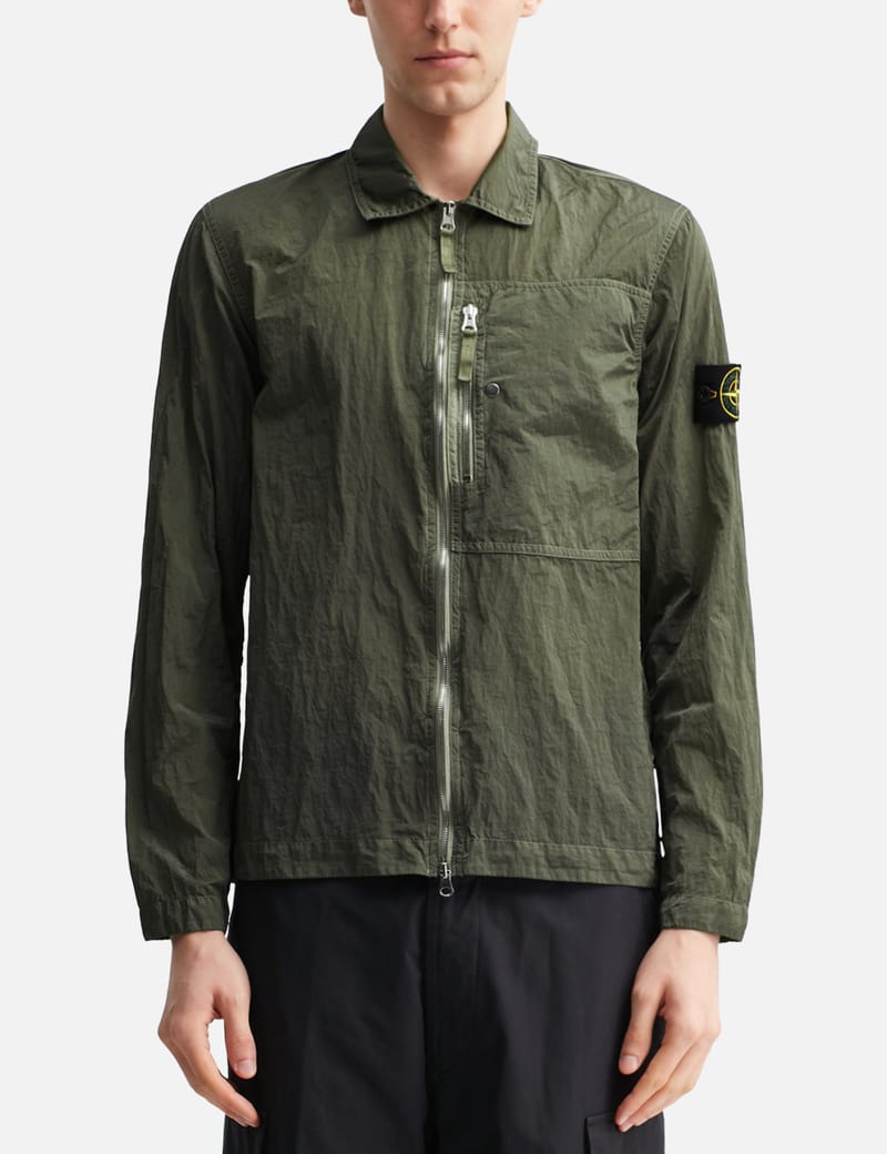 Stone Island Nylon Metal In ECONYL® Overshirt - ECONYL®再生