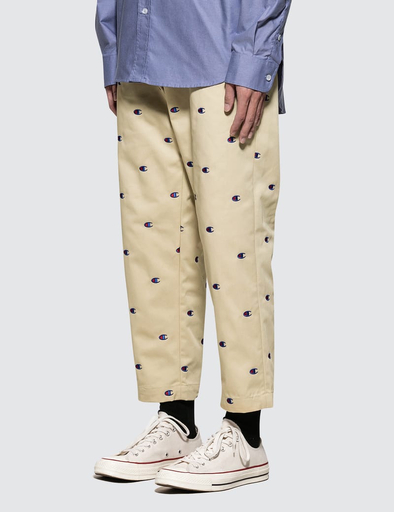 Champion Reverse Weave - Beams x Champion Straight Hem Pants | HBX