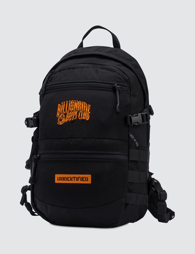 DSPTCH×BILLIONAIRE BOYS CLUB バックパック ブラック BILLIONAIRE BOYS CLUB×DSPTCHのコラボバッグはタフでTHE