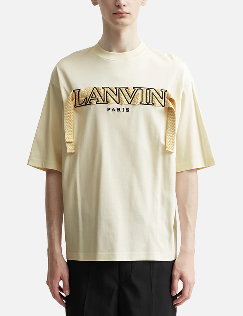 Lanvin - Curb LACE T-SHIRT | HBX - Globally Curated Fashion and