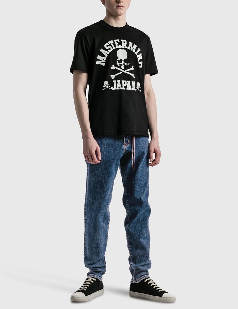 Mastermind Japan - College Logo T-shirt | HBX - Globally