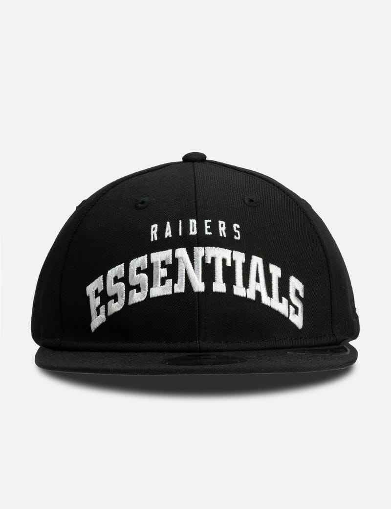 帽子 ESSENTIALS FEAR OF GOD X NEWERA 9FIFTY New Era 60185372 9Fifty Essentials Fear of God Snapback Hat Mens