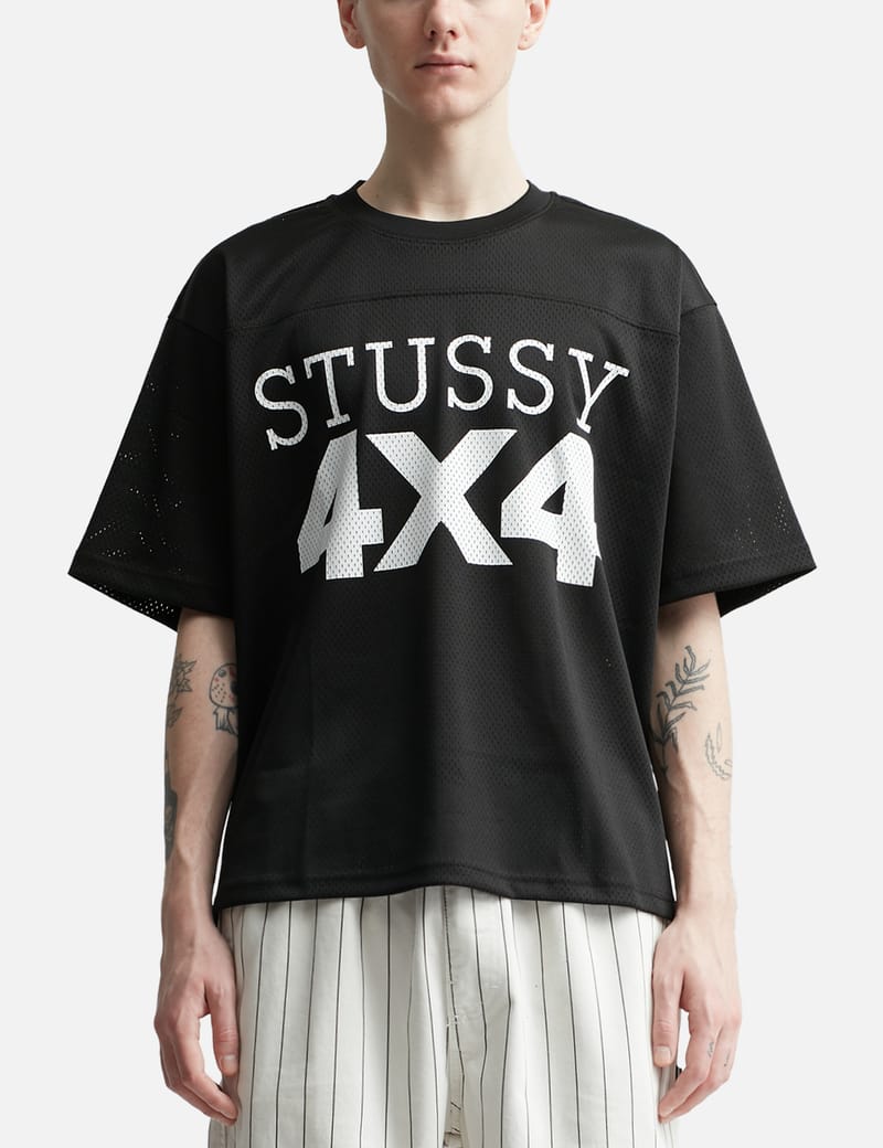 Stüssy - 4X4 Mesh Football Jersey | HBX - Globally Curated Fashion