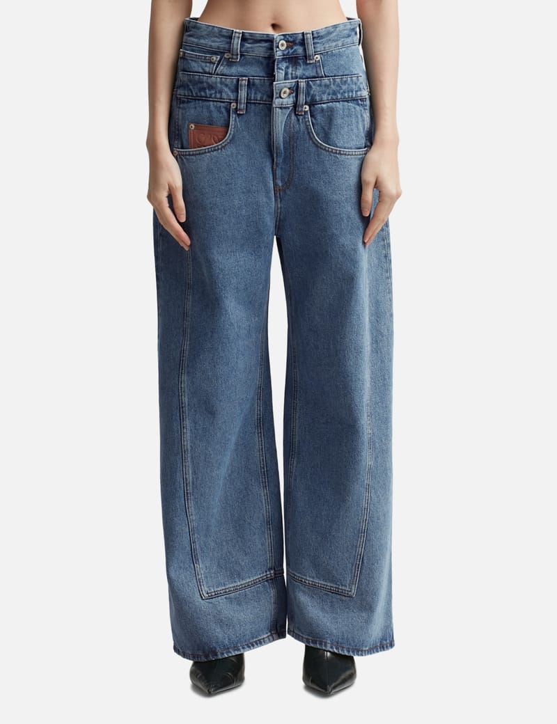 Loewe - Trompe L'oeil Jeans | HBX - Globally Curated Fashion