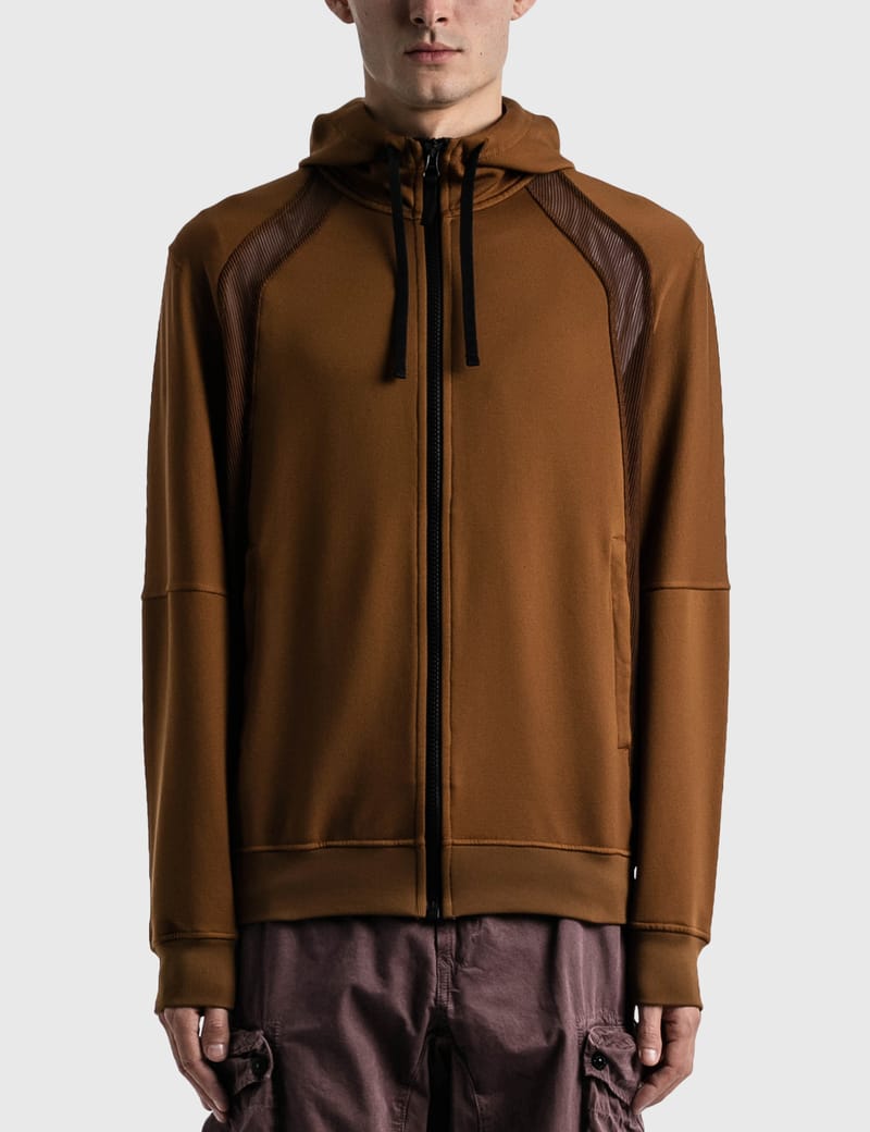 Stone Island Shadow Project - Vented Zip Hoodie | HBX
