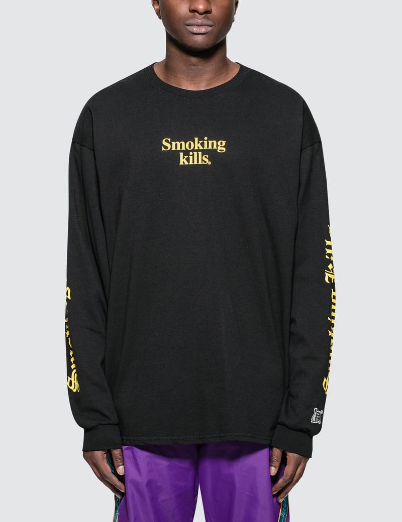 Smoking kills ピンク スウェット 2025年最新】FR2梅スエットの人気アイテム - メルカリ