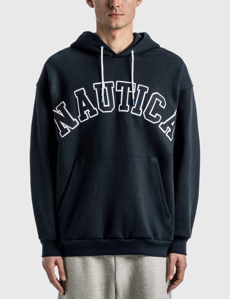 NAUTICA ( JAPAN ) Pigment Dyed Arch Logo Sweat Hoodie 2.4 – cotwohk