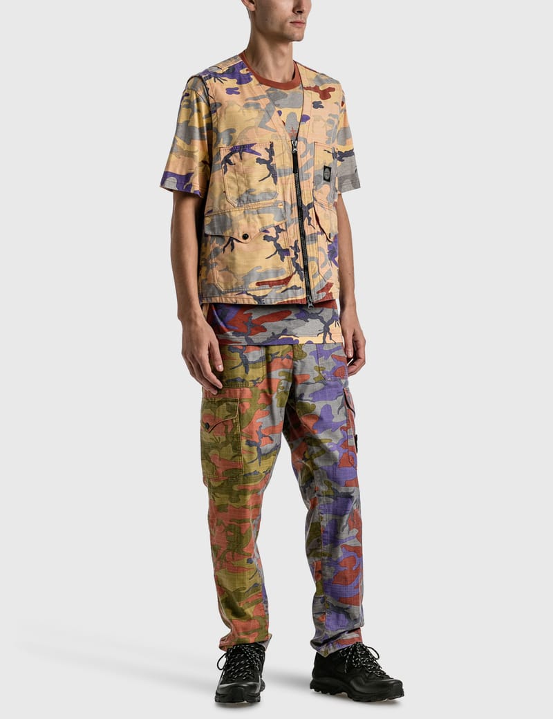 ストーンアイランド - S.I. ヘリテージ カモ リップストップ ナイロン