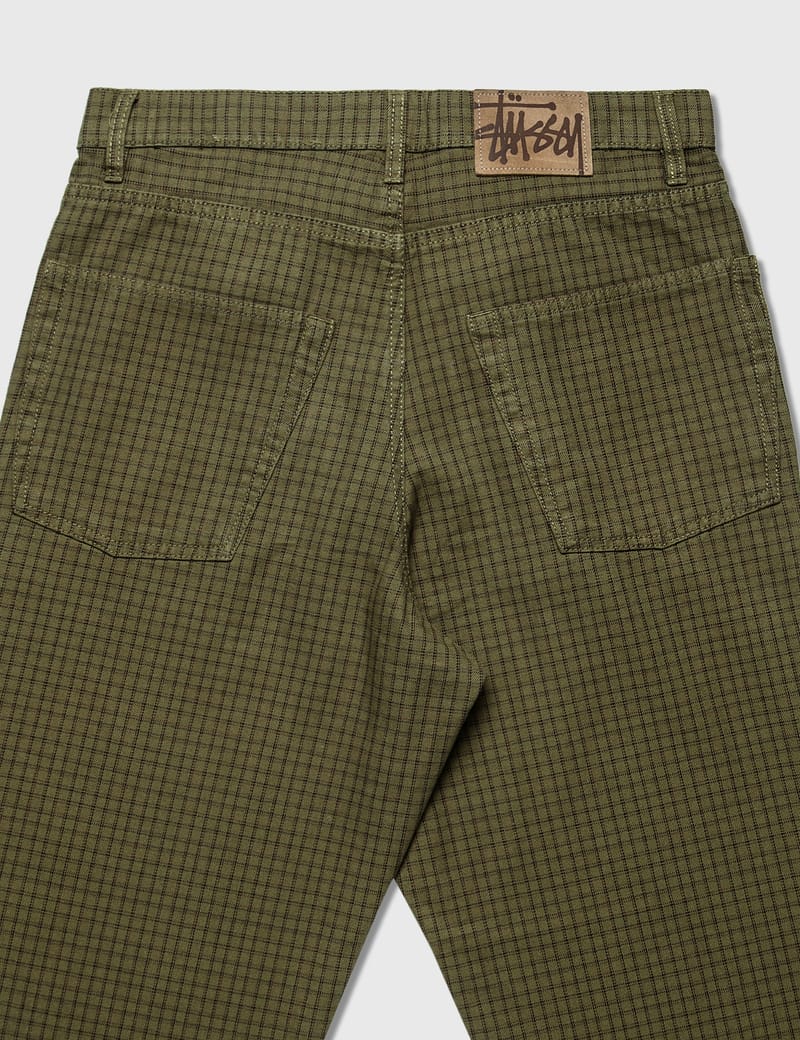 Stüssy - Check Big OL Jeans | HBX