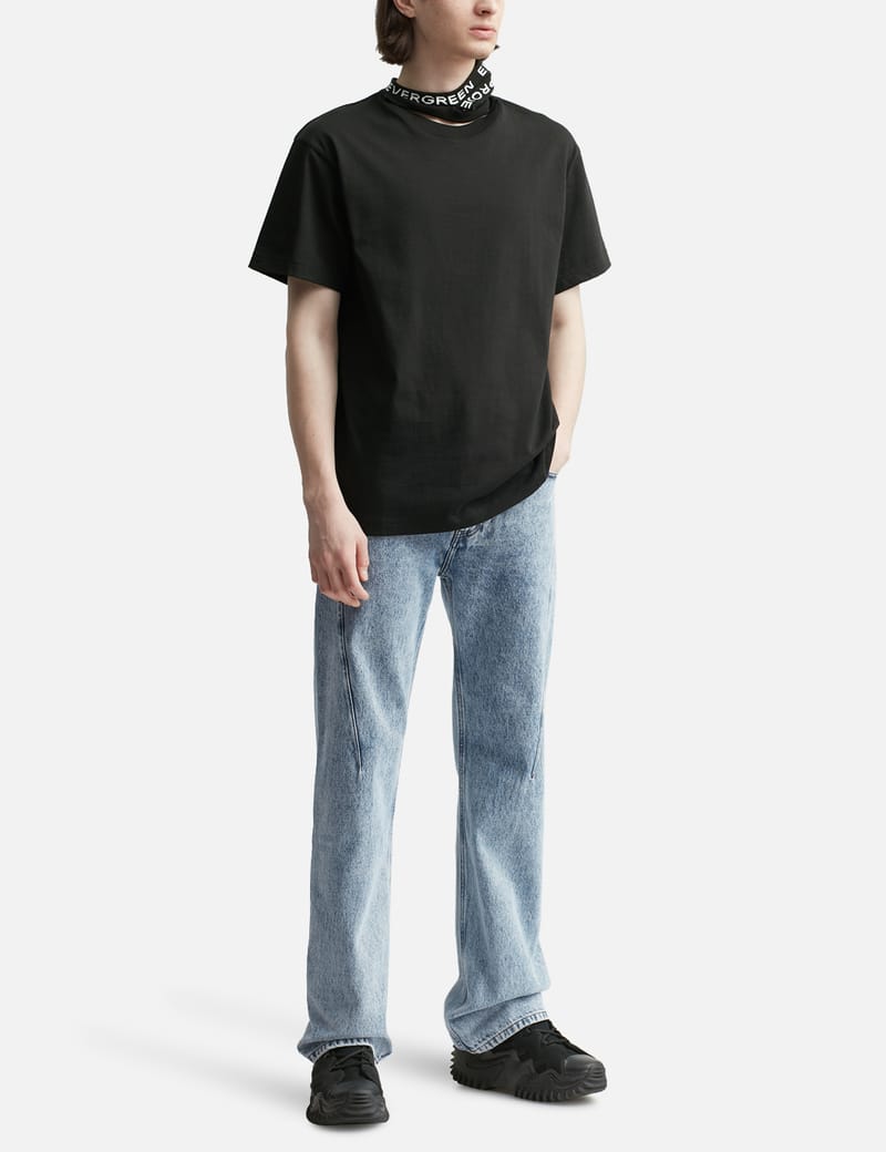 Y/Project Black Triple Collar T-Shirt Y/Project