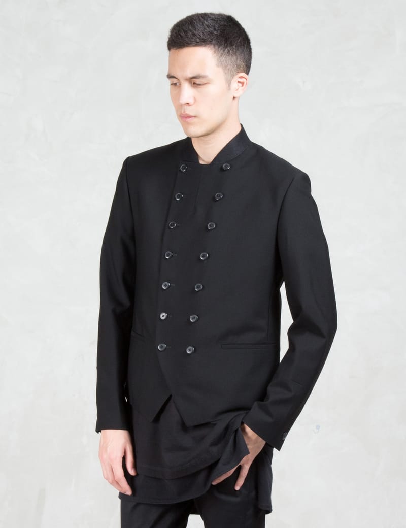 LAD MUSICIAN - Wool Gabardine Napoleon Jacket | HBX - Globally