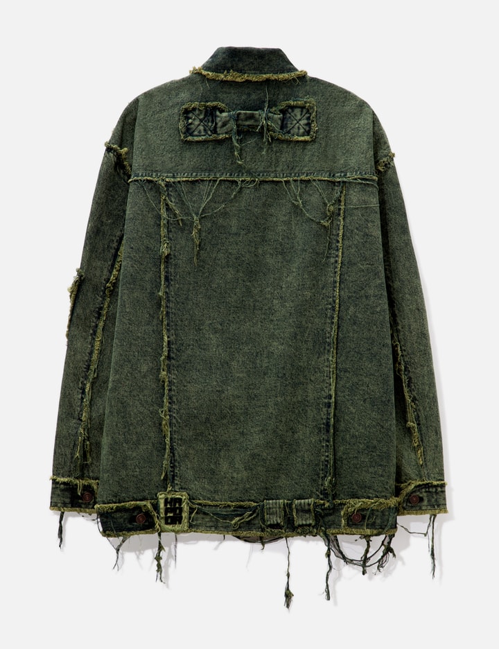Dhruv Kapoor - Maxi Destroyed Denim Jacket | HBX