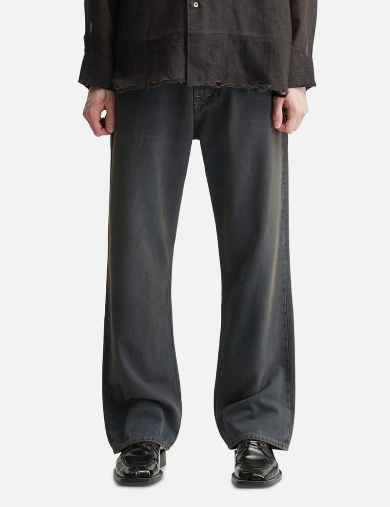 Our Legacy Third Cut - イタリア製デニムのワイドストレートジーンズ