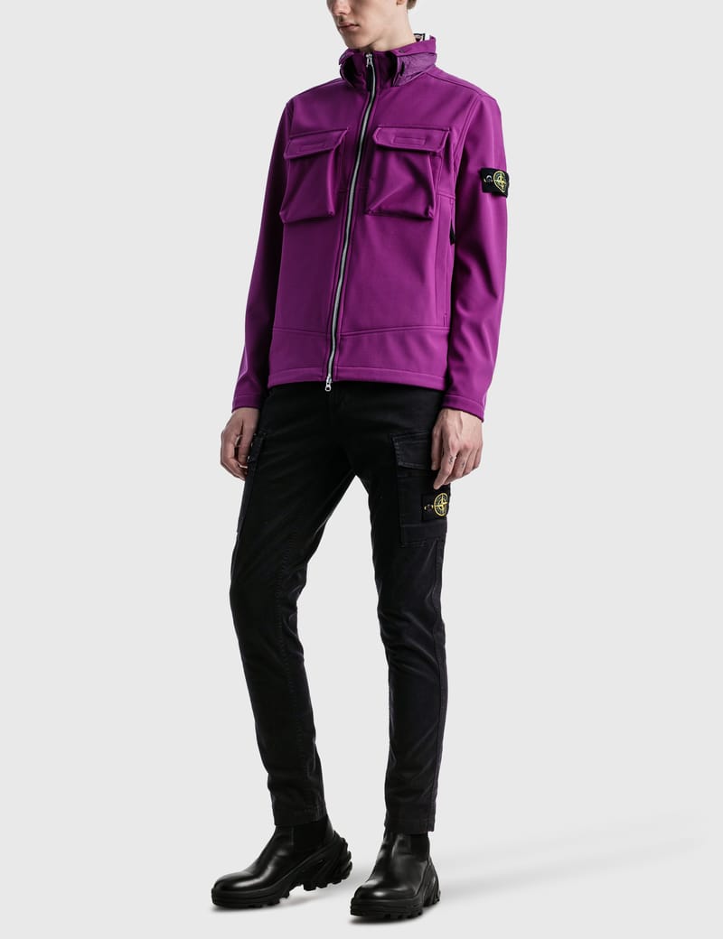 Stone island soft 2024 shell r terry