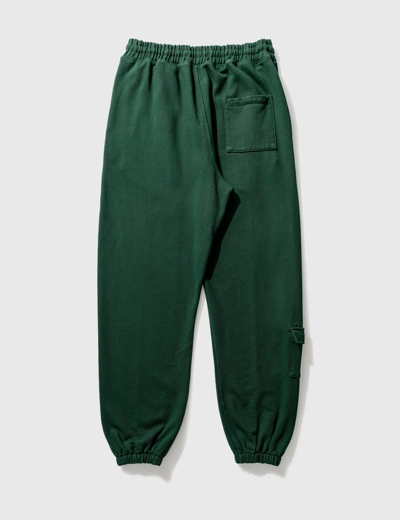 Dark green rosa discount sweatpants