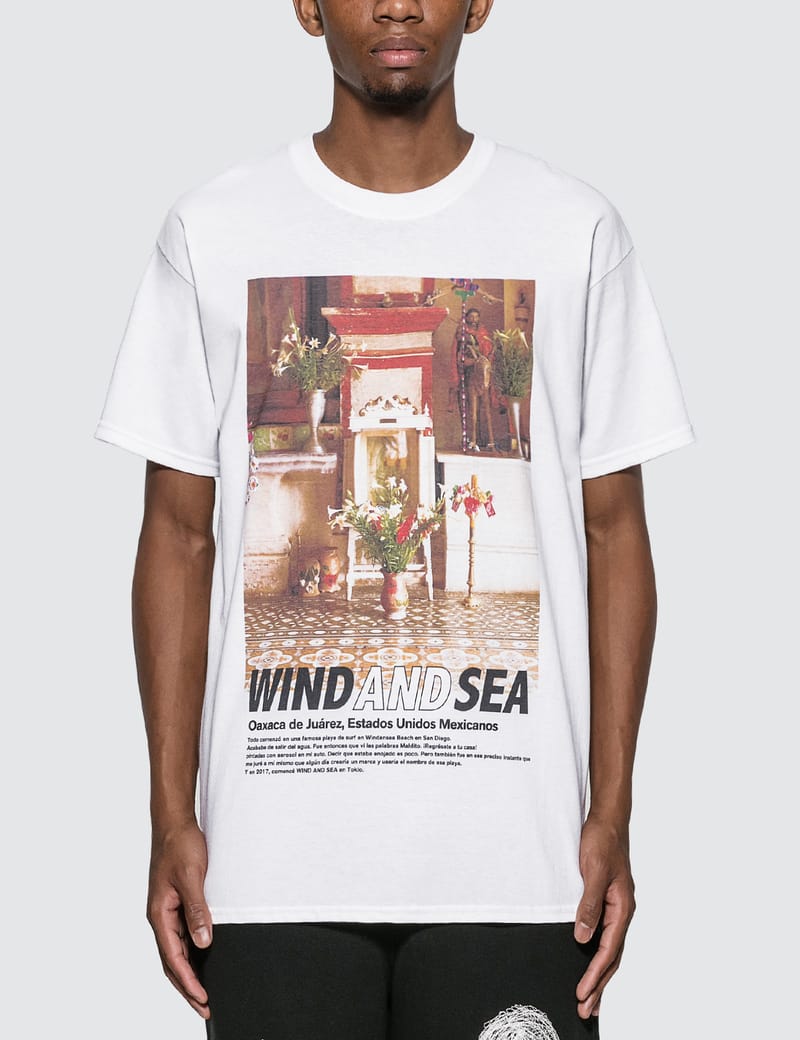 Wind And Sea - WDS Santa Cruz T-Shirt | HBX - Globally Curated Fashion and  Lifestyle by Hypebeast