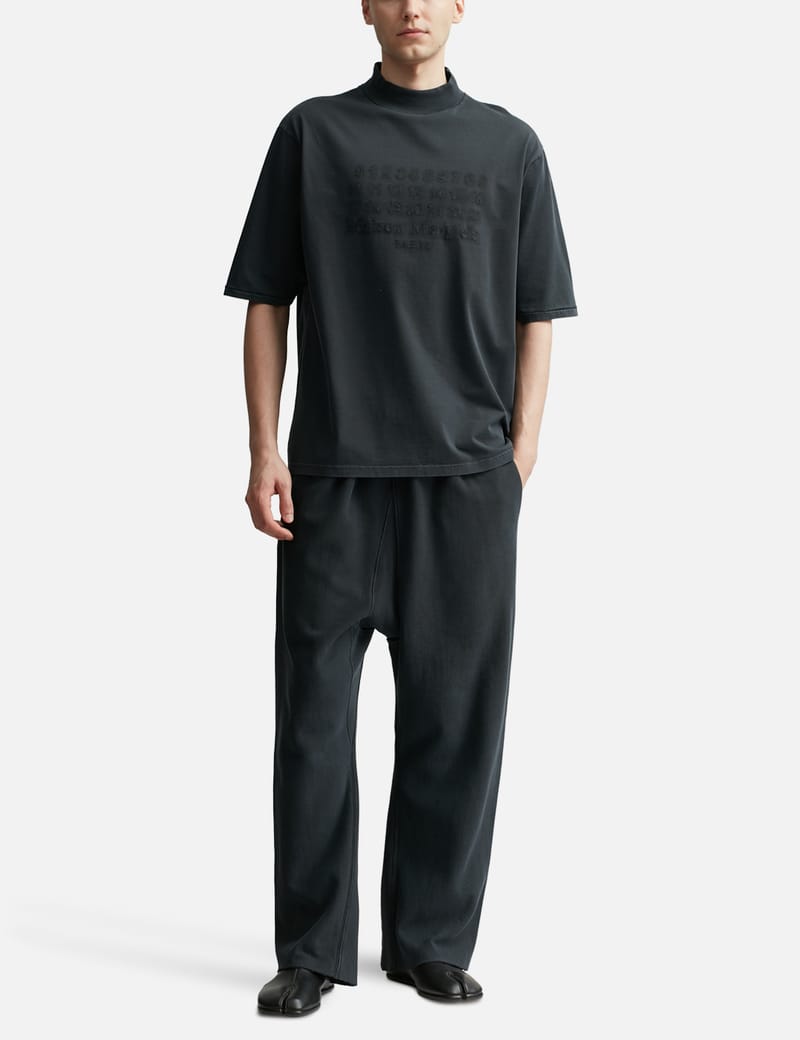 Maison Margiela - SS MOCKNECK LOGO T-SHIRT | HBX - Globally