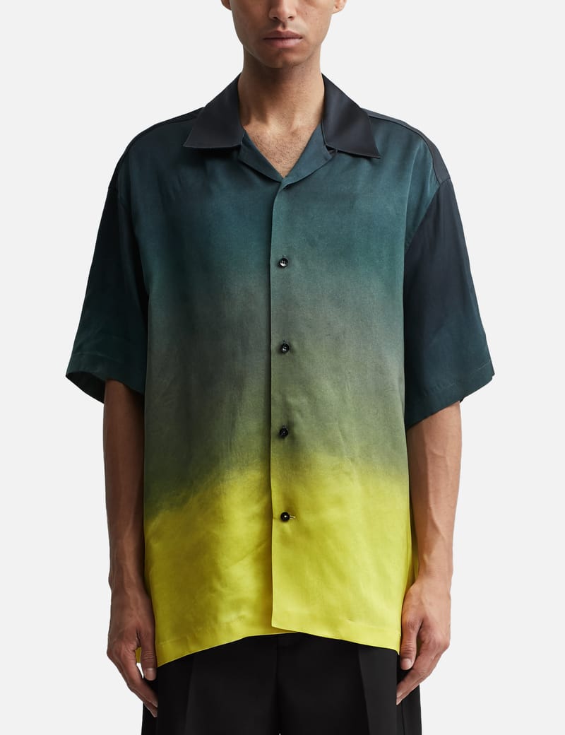 Jil Sander - Viscose Gradient Shirt | HBX - Globally Curated ...