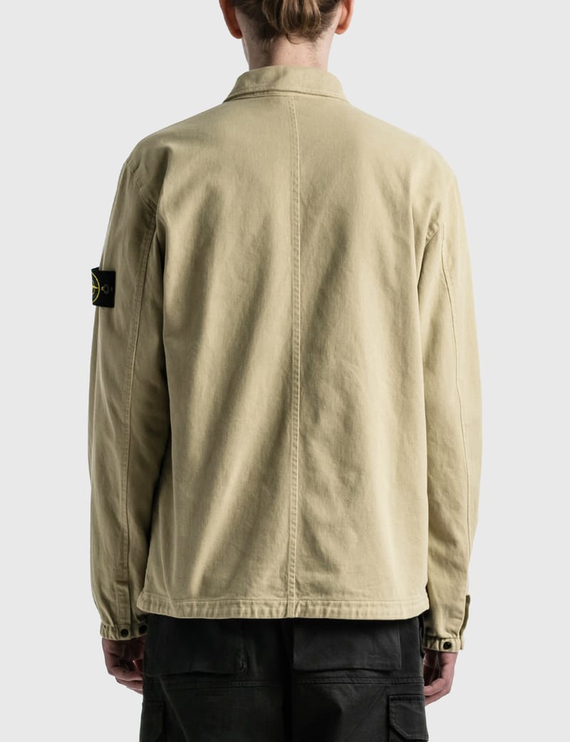 ジャケット・アウター Stone  Garment Dyed Over Shirts L Stone Island - Garment Dyed Overshirt | HBX