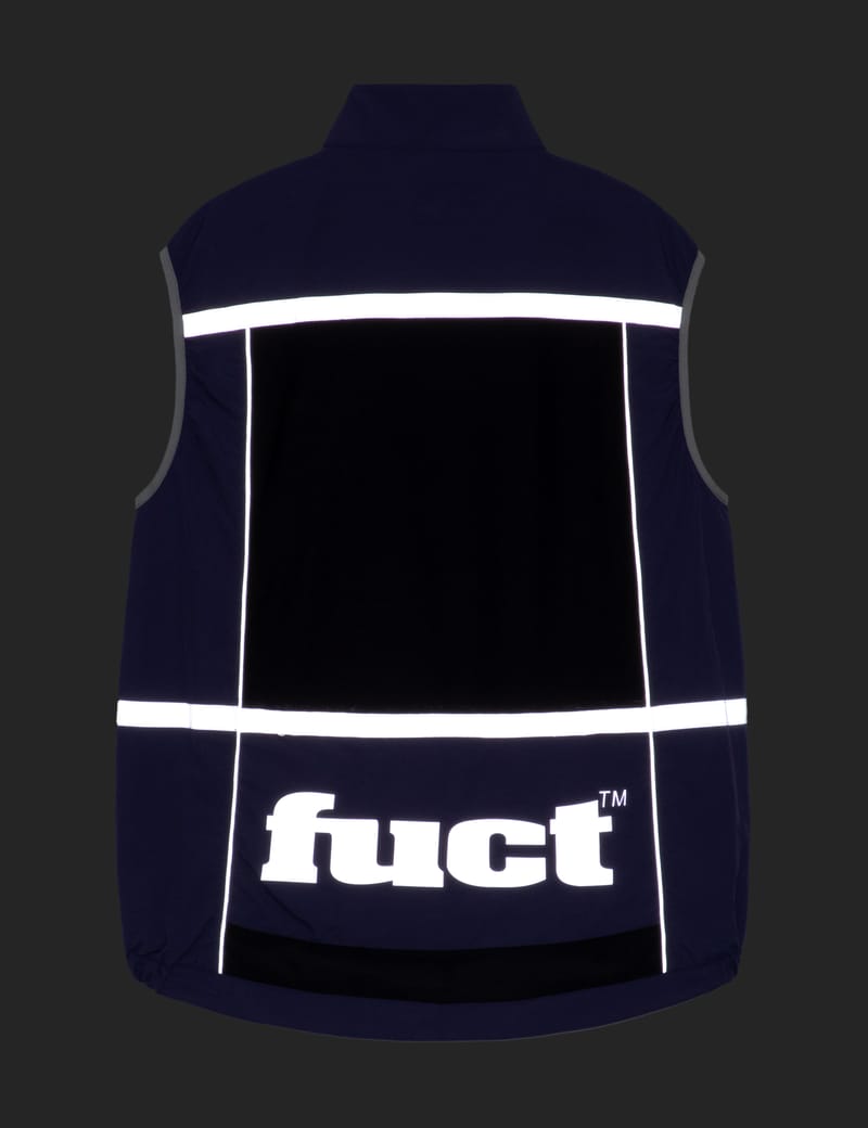 FUCT【ファクト】3M CYCLING VEST PATRIOT BLUE FUCT - 3M POSTAL VEST | HBX - Globally Curated Fashion and
