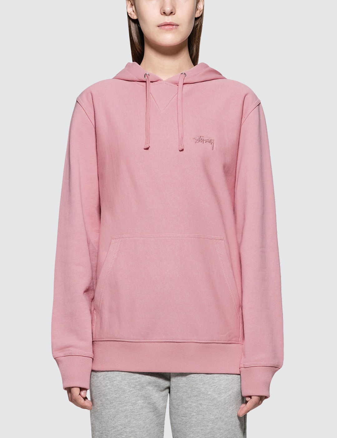 Stussy stock terry hoodie Clearance