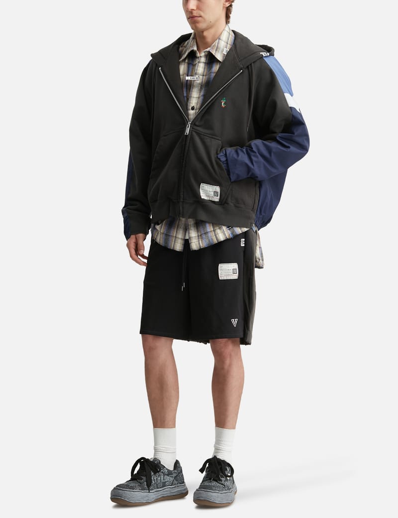 Maison Mihara Yasuhiro Track Jacket Combined Parka - Deconstructed