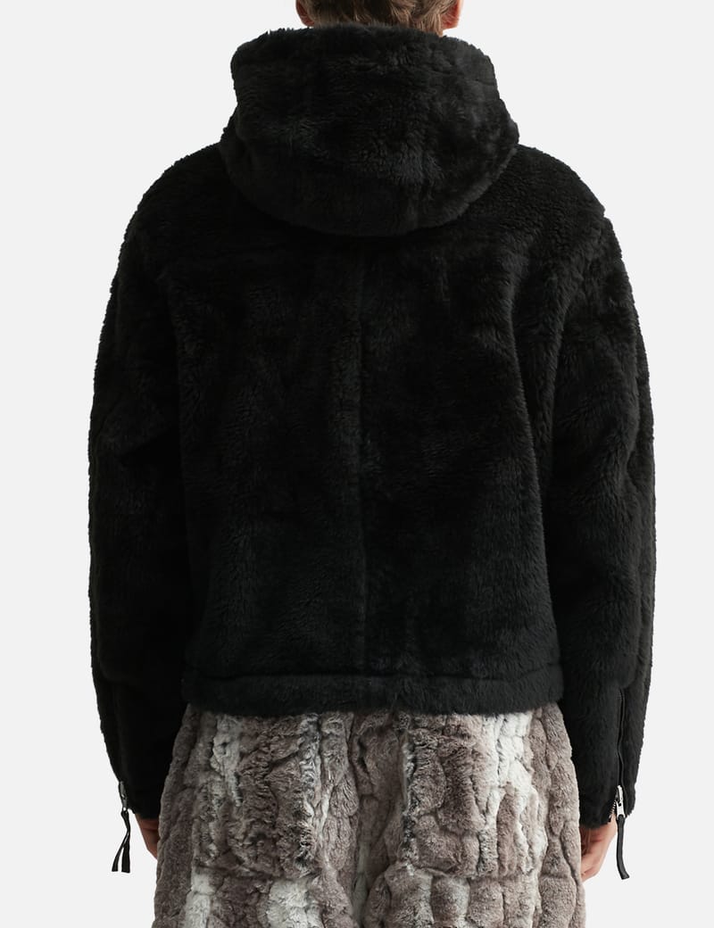 THUG CLUB TC Reversible Shearling Jacket - Oversized, double-sided