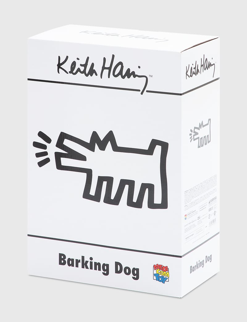 メディコムトイ 【Barking Dog STATUE WHITE 】フィギュア-