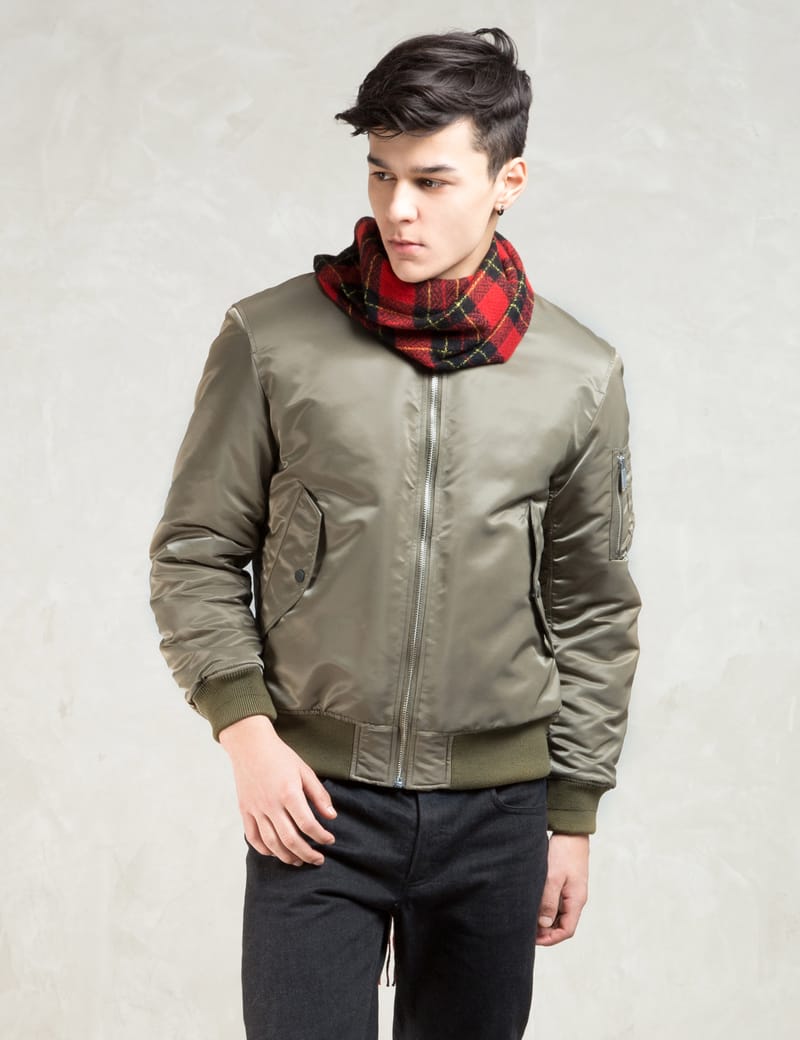 PHENOMENON - Green Cutoff Ma-1 Jacket | HBX