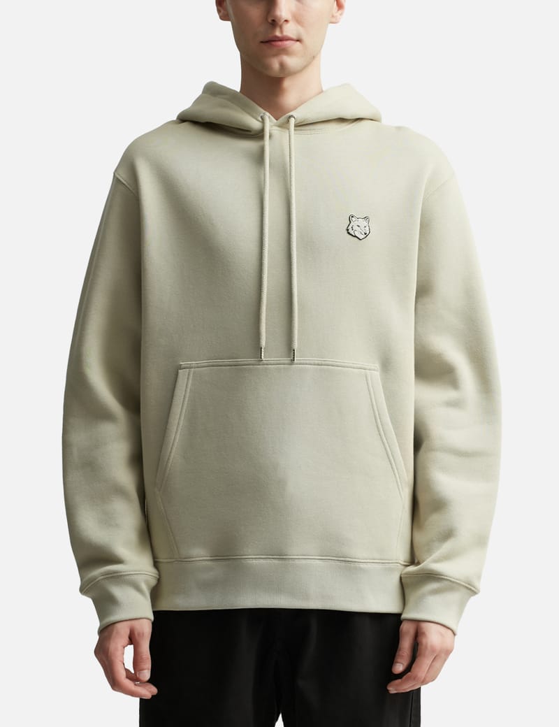 トップス Maison Kitsune Tricolor Fox Patch Hoodie Maison Kitsuné - Tricolor Fox Patch Zip Hoodie | HBX