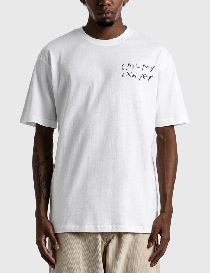 Market - Call My Lawyer Hand Drawn T-shirt | HBX - Globally Curated ...