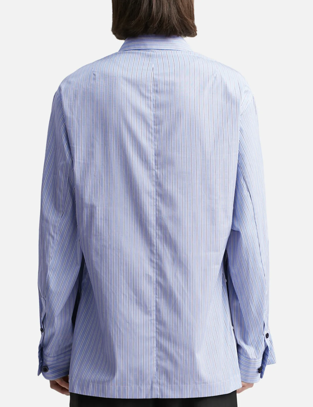 Sacai - Thomas Mason Cotton Poplin Jacket | HBX - Globally Curated