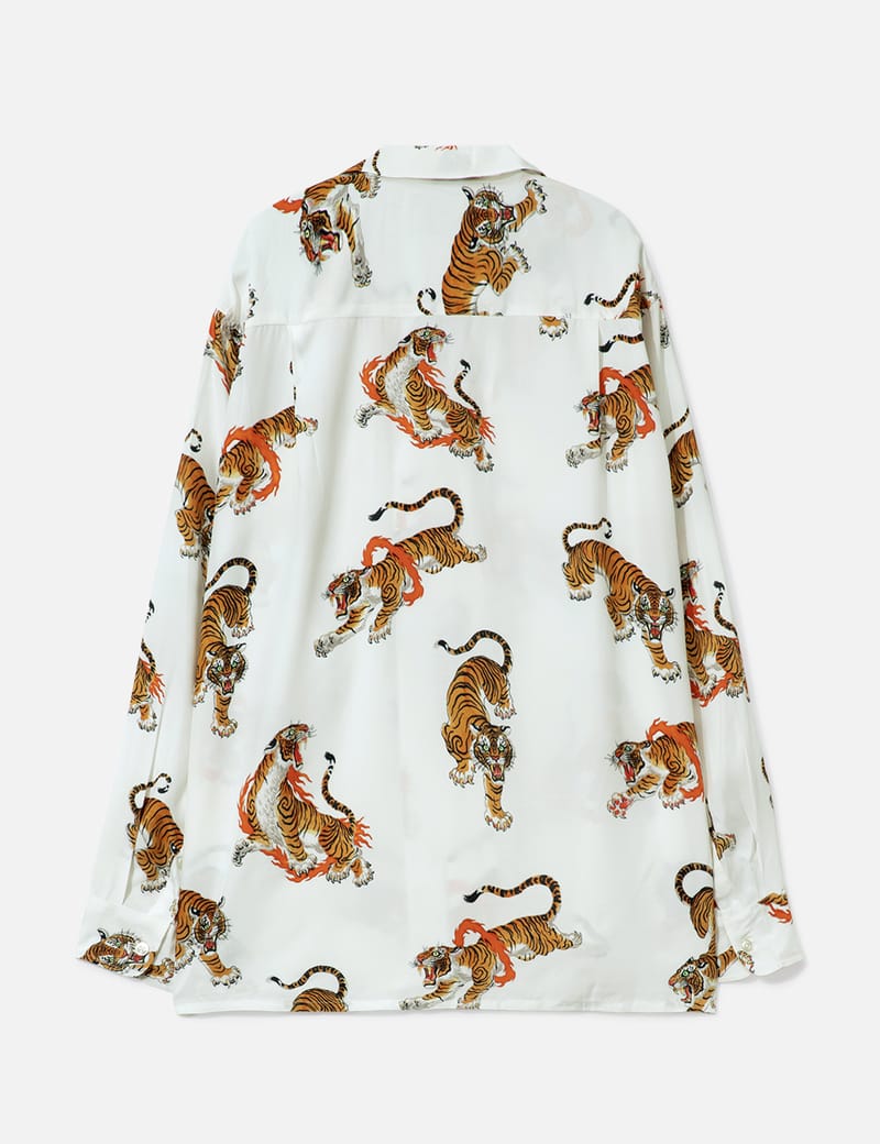 WACKO MARIA - Leopard Jacquard Knit Cardigan | HBX