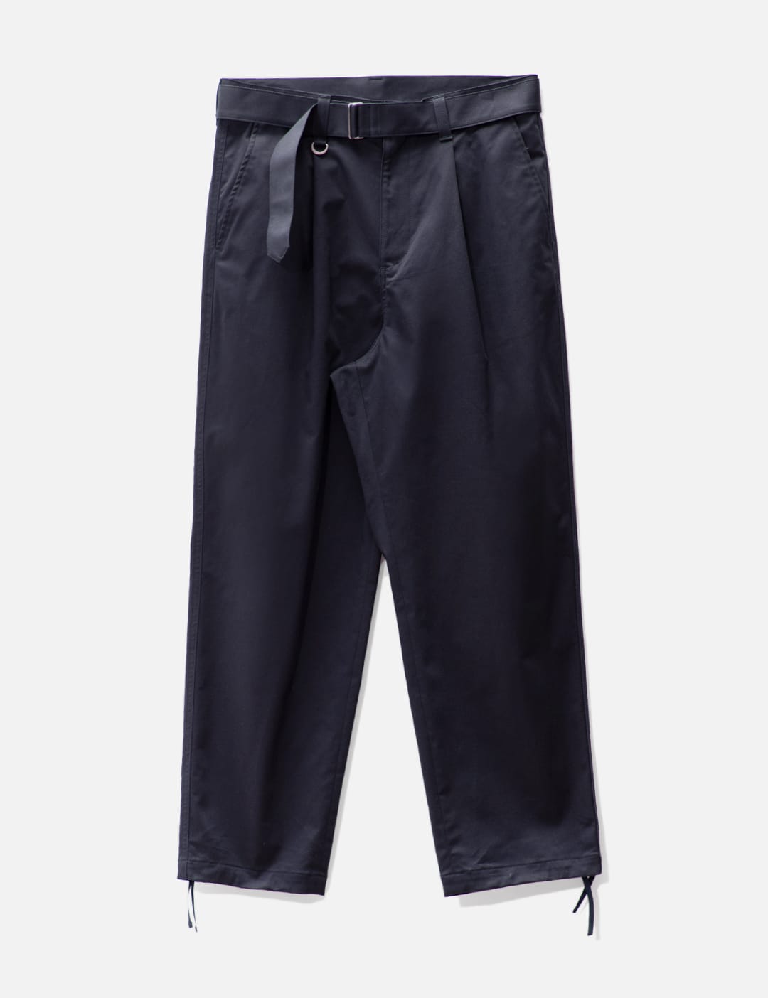 SOPHNET. - Stretch Chino Belted Tuck Hem Cord Tapered Pants | HBX