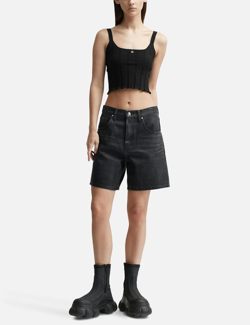 T By Alexander Wang - ロゴ ポインテルキ ャミ タンクトップ | HBX