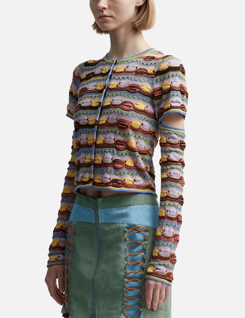 Bubbles - melt the lady frame line knit ensembleの通販 by