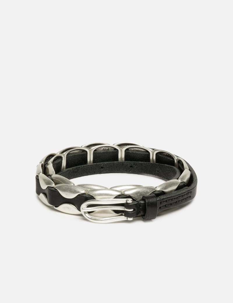Our Legacy - Studded Double Tongue Belt | HBX
